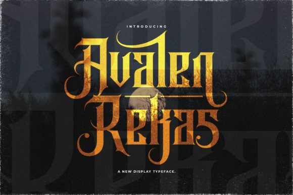 Avalen Rekas Font Evaluation