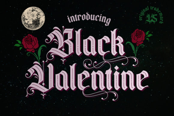 Black Valentine: A Timeless Typeface for Elegant Design