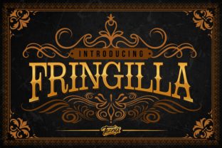 Fringilla: Merging Serif Elegance with Blackletter Edge for Modern Design