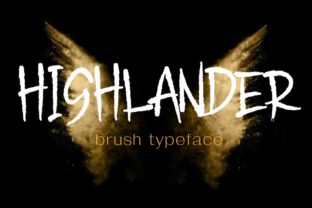 Highlander: A Bold Statement in Blackletter Design