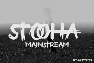 Stooha: Elevating Projects with Playful Blackletter Design