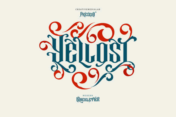 Yellost: The Gothic Display Font That Bridges Eras
